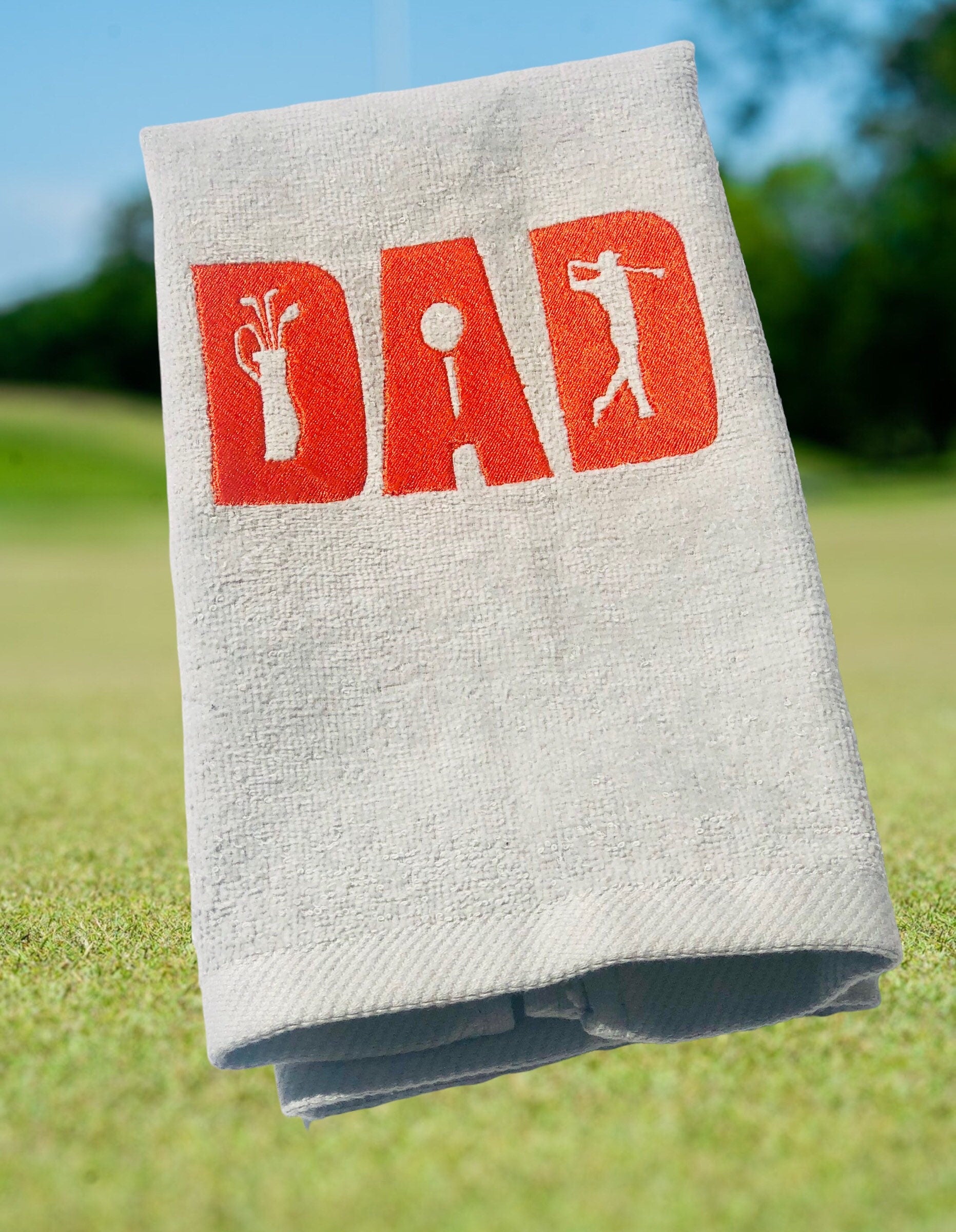 Personalized Golf Towel - Monogrammed Golf Towel - Golf Gift - Embroidered