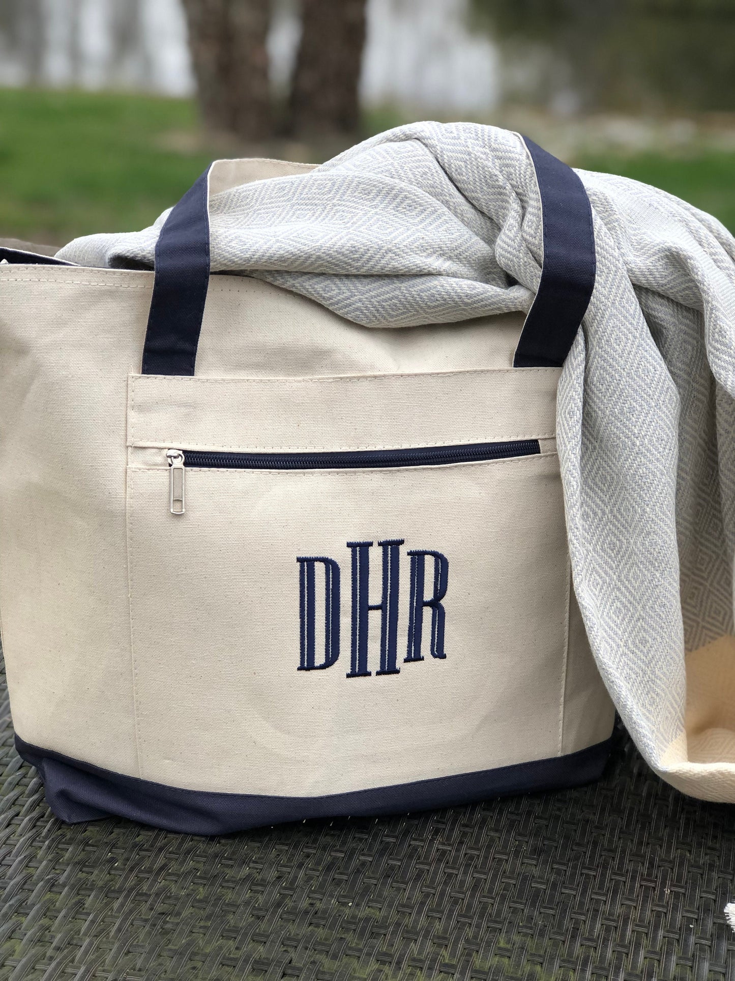 Monogrammed Tote