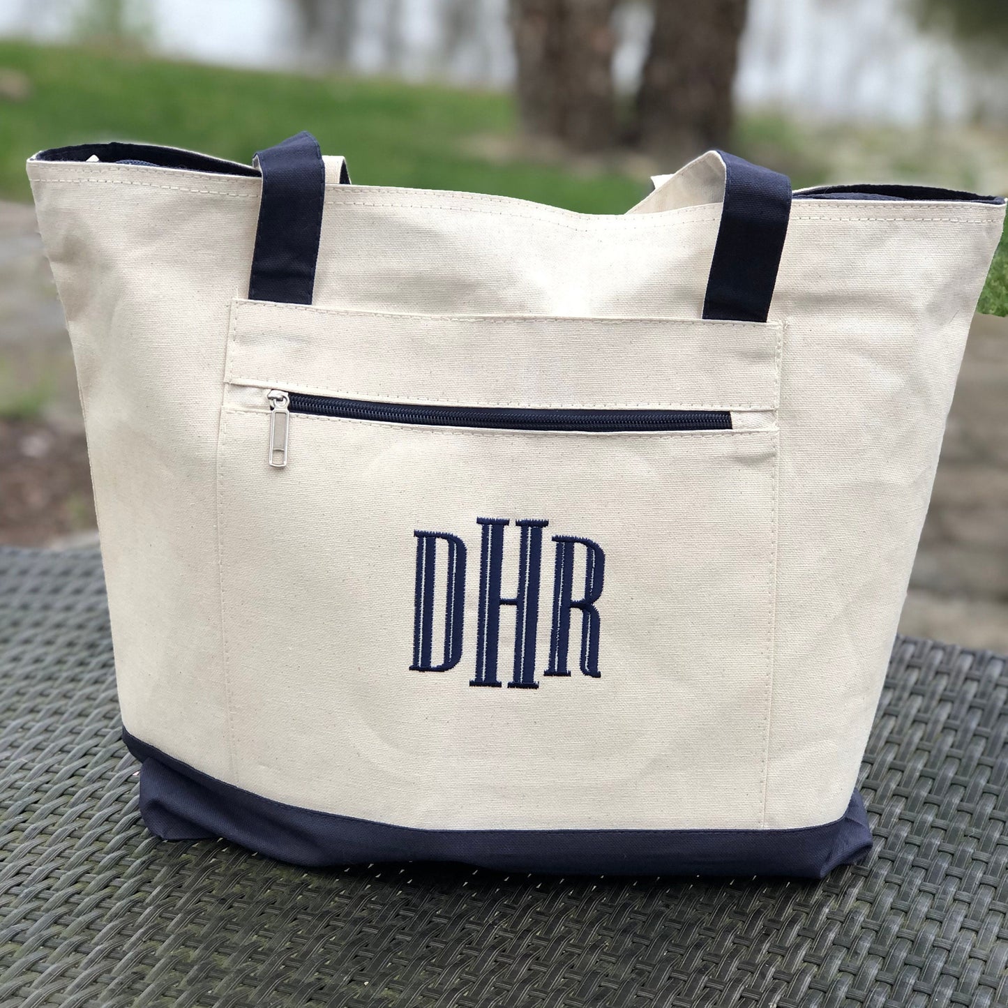 Monogrammed Tote