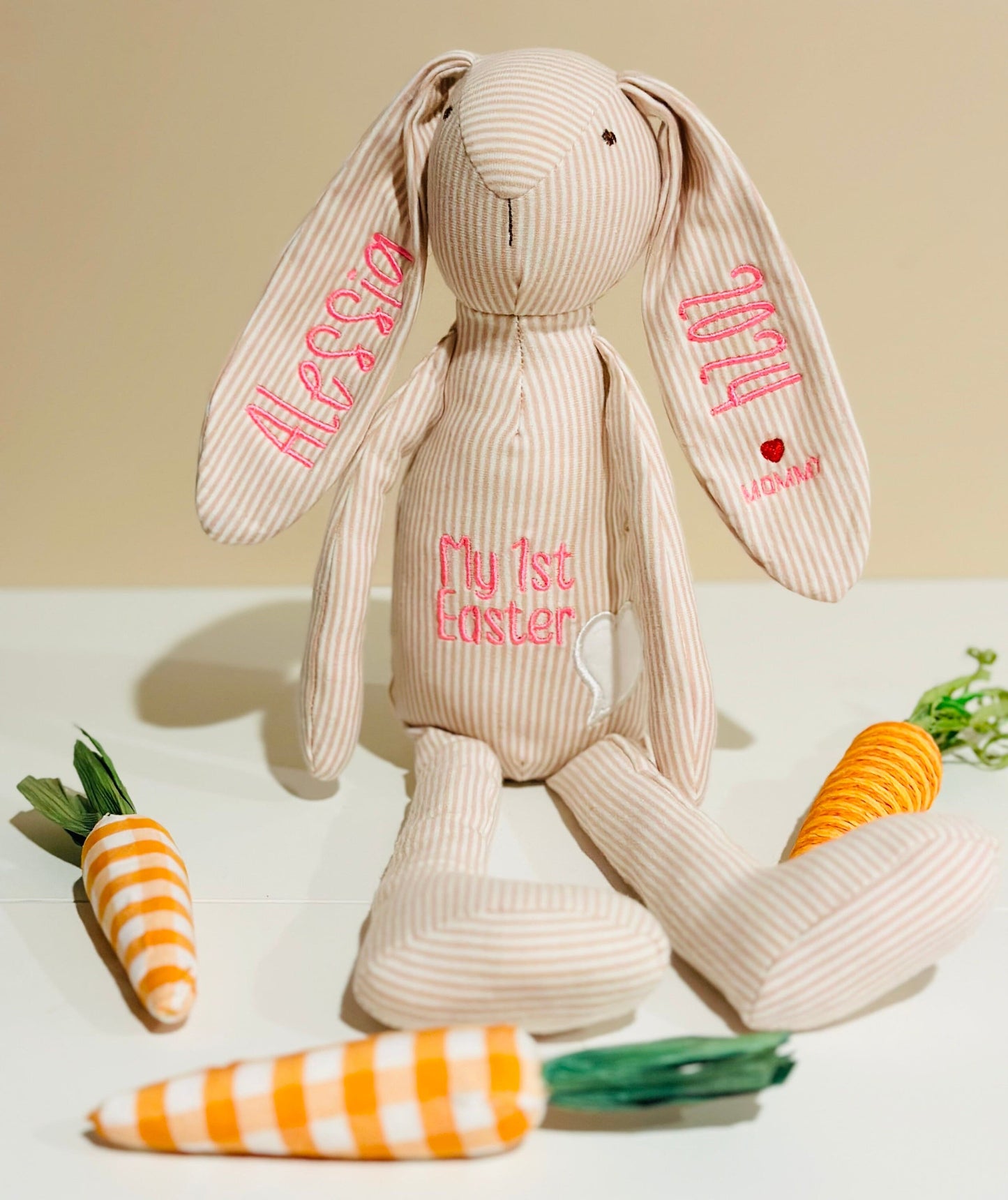 Striped Easter Bunny